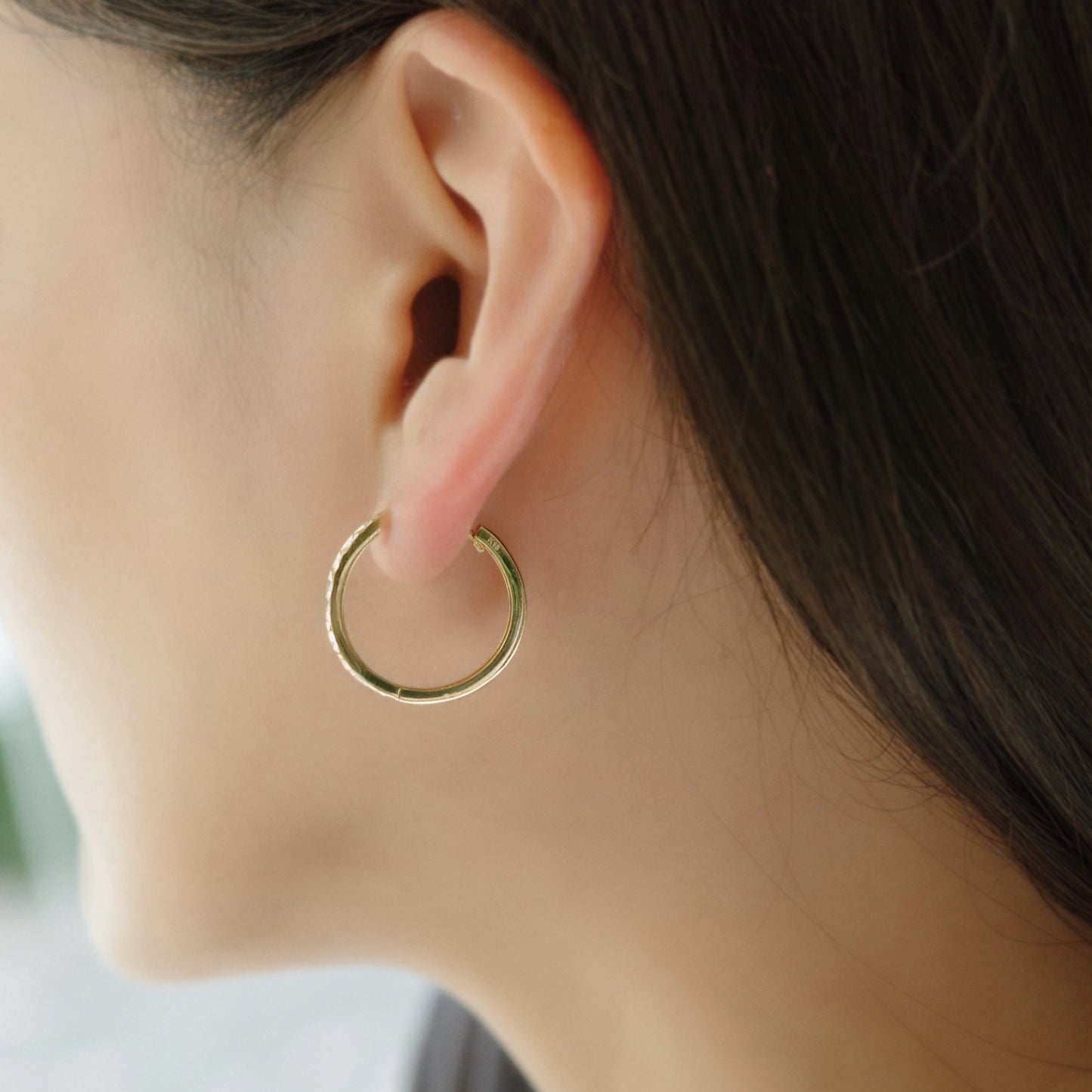 Cutting / L / Experimental Pierced earrings