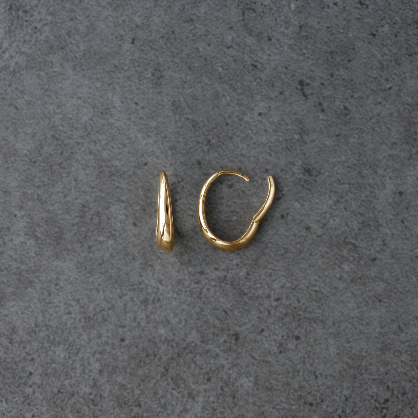 Drop / L / Experimental Pierced earrings