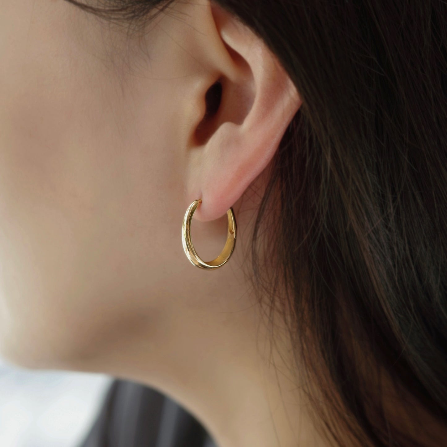 Drop / L / Experimental Pierced earrings
